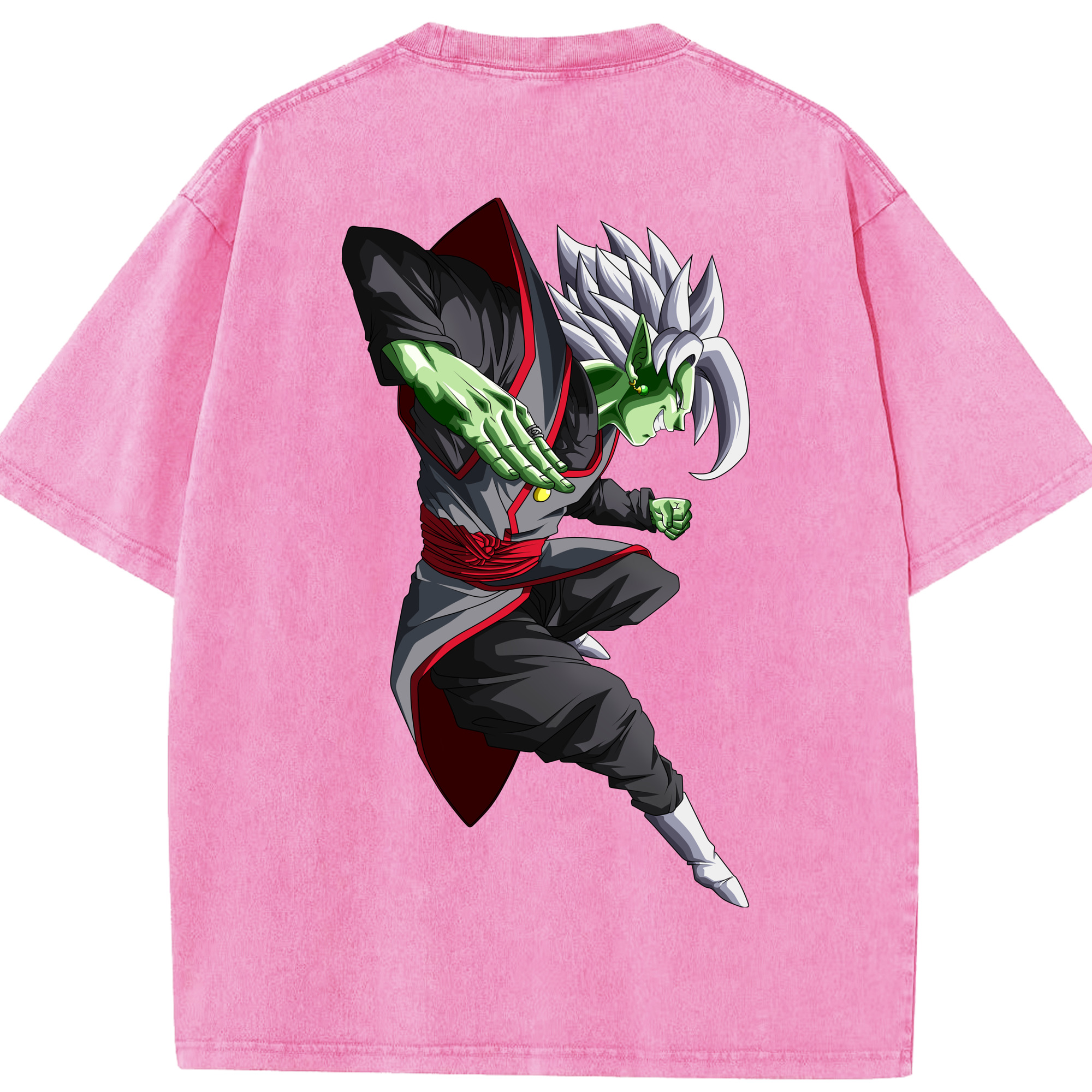 （画像用） ドラゴンボール ベジット DRAGON BALL Vegetto 綿100% ヴィンテージ風 半袖Tシャツ（背面プリント）